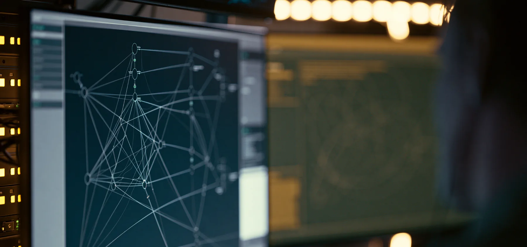 Operator viewing a networked computer screen for Atlantic+ delivery approach
